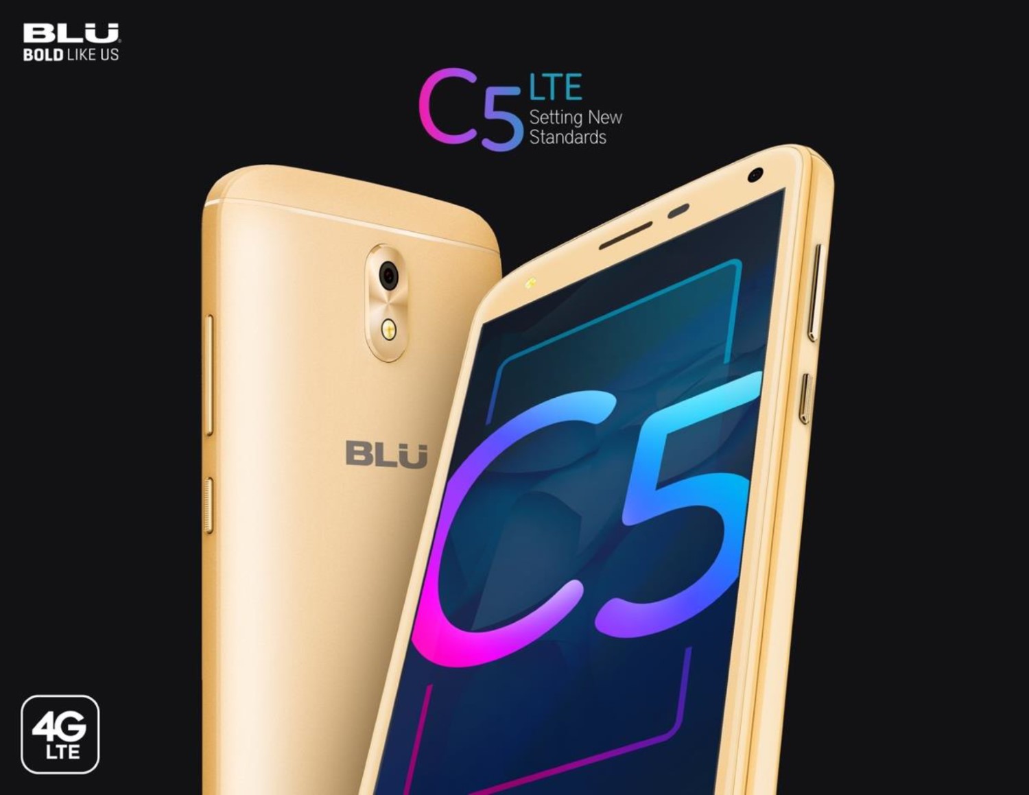 Wholesale BLU C5 C0010UU 4G LTE Gold Android | TG Wireless